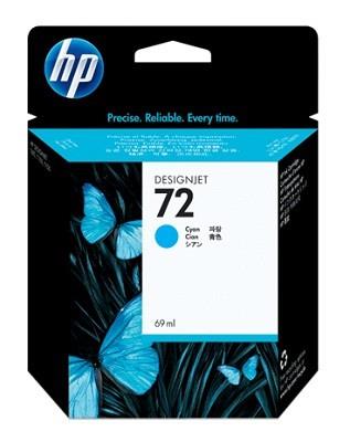 INK CARTRIDGE CYAN NO.72/69ML C9398A HP