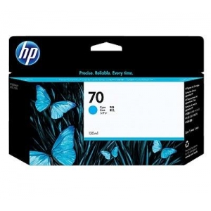 INK CARTRIDGE CYAN NO.70/130ML C9452A HP