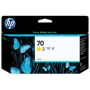 INK CARTRIDGE YELLOW NO.70/130ML C9454A HP