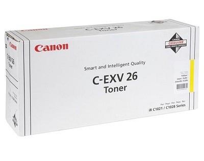 TONER YELLOW 6K C-EXV26Y/1657B006 CANON