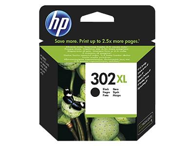 INK CARTRIDGE BLACK NO.302XL/F6U68AE HP