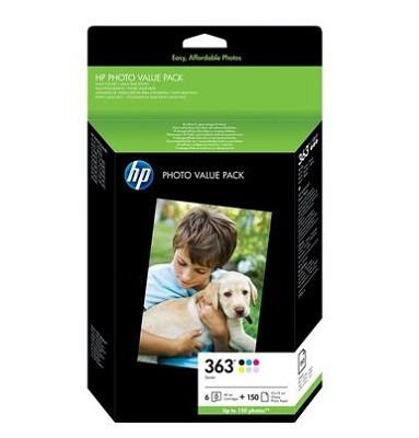 INK CARTRIDGE COLOR NO.363/PHOTO VALUE 150SH Q7966EE HP