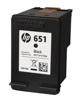 INK CARTRIDGE BLACK NO.651/C2P10AE HP