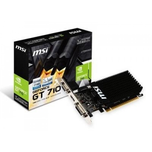 VGA PCIE16 GT710 1GB GDDR3/GT 710 1GD3H LP MSI