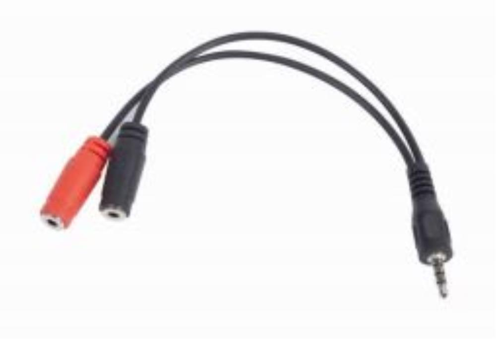 CABLE AUDIO 3.5MM 4-PIN TO/3.5MM S+MIC CCA-417 GEMBIRD