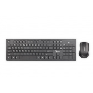 KEYBOARD +MOUSE WRL ENG/DESKTOP BK KBS-WCH-01 GEMBIRD