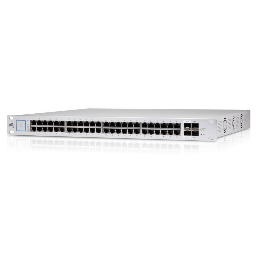 NET SWITCH 48PORT 1000M 2SFP+/UNIFI 2SFP US-48-750W UBIQUITI