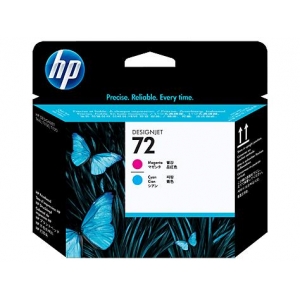 PRINTER ACC PRINTHEAD 72//MAGENTA&CYAN C9383A HP
