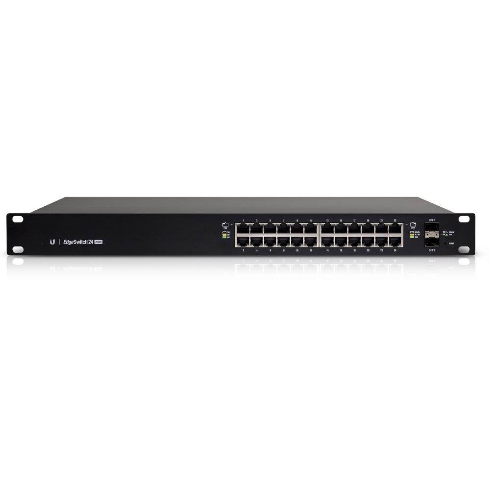 Switch|UBIQUITI|Rack 1U|24x10Base-T / 100Base-TX / 1000Base-T|2xSFP|1xConsole|ES-24-500W