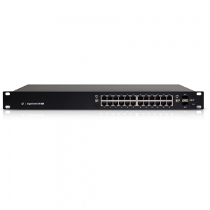 Switch|UBIQUITI|Rack 1U|24x10Base-T / 100Base-TX / 1000Base-T|2xSFP|1xConsole|ES-24-500W
