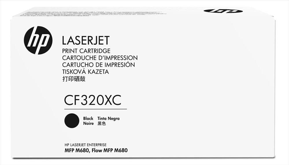 TONER BLACK 653X /M680/CF320XC HP