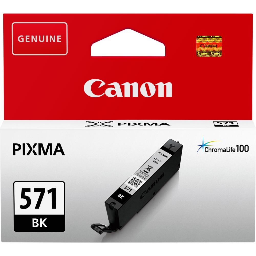 INK CARTRIDGE BLACK CLI-571/0385C001 CANON