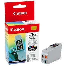 INK CARTRIDGE COLOUR BCI-21C/0955A002 CANON