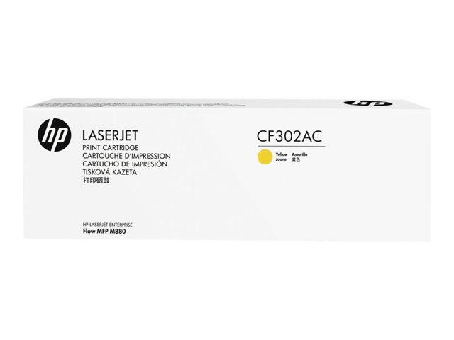 TONER YELLOW 827A /M880/32K CF302AC HP
