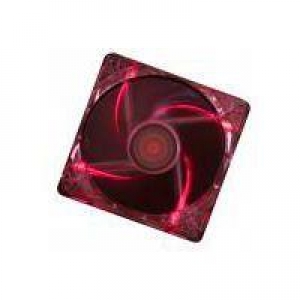 CASE FAN 120MM TRANSP 3PIN+4P/RED 12V XF046 XILENCE