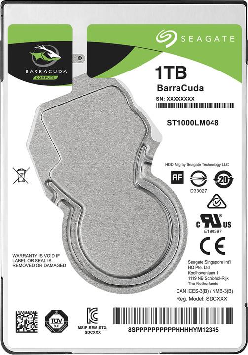 HDD SATA2.5" 1TB 5400RPM 128MB/ST1000LM048 SEAGATE