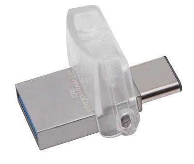 MEMORY DRIVE FLASH USB3.1/128GB DTDUO3C/128GB KINGSTON