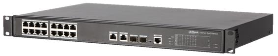 NET SWITCH 16PORT 1000M POE/PFS4218-16ET-190 DAHUA