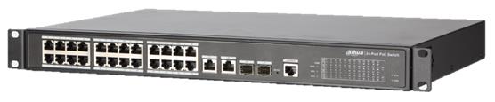NET SWITCH 24PORT 1000M/PFS4226-24ET-240 DAHUA
