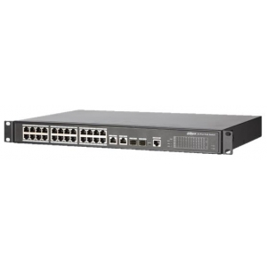 NET SWITCH 24PORT 1000M/PFS4226-24ET-240 DAHUA