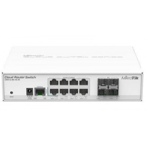 NET ROUTER/SWITCH 8PORT 1000M/4SFP CRS112-8G-4S-IN MIKROTIK