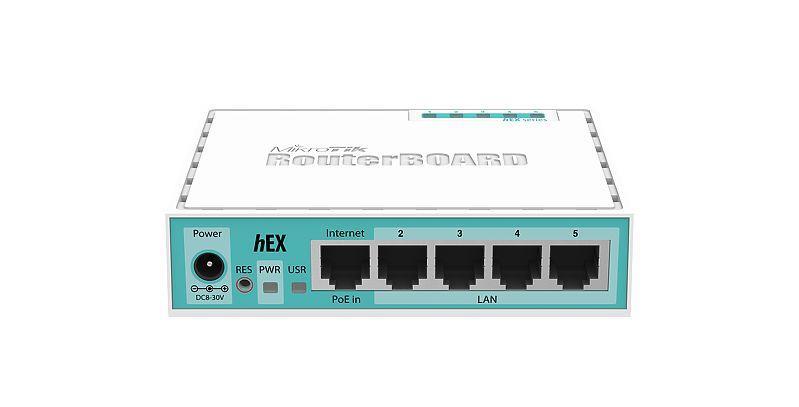 NET ROUTER 10 / 100 / 1000M 5PORT / HEX POE RB750GR3 MIKROTIK