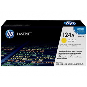 TONER YELLOW 124A /LJ1600/2K Q6002A HP