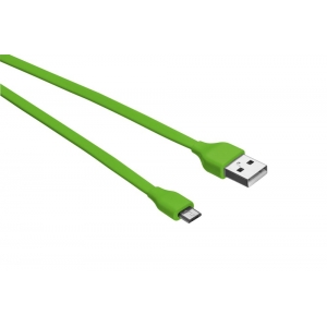 CABLE MICRO-USB 1M/LIME GREEN 20138 TRUST