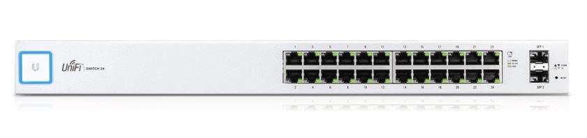 NET SWITCH 24PORT 1000M 1SFP/US-24 UNIFI UBIQUITI