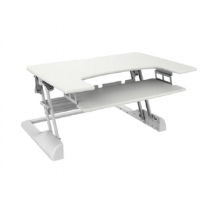 PC ACC SIT-STAND WORKSTATION/NS-WS100WHITE NEWSTAR