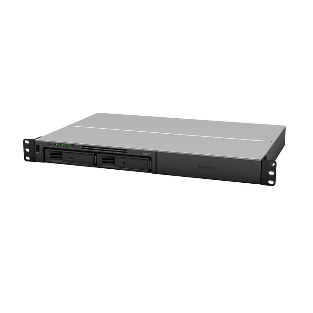 NAS STORAGE RACKST 2BAY 1U/NO HDD USB3 RS217 SYNOLOGY