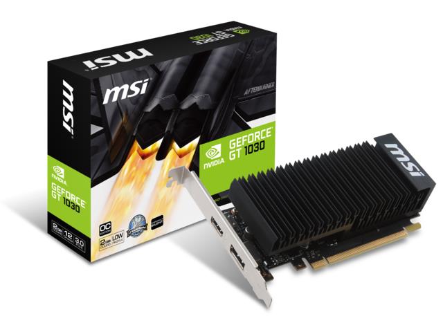 VGA PCIE16 GT1030 2GB GDDR5/GT 1030 2GH LP OC MSI