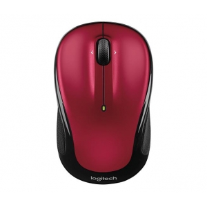 MOUSE USB OPTICAL WRL M235/RED 910-002496 LOGITECH