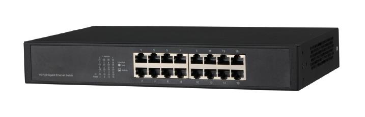 NET SWITCH 16PORT 10 / 100 / 1G / PFS3016-16GT DAHUA