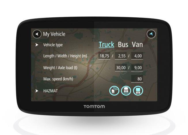 CAR GPS NAVIGATION SYS 5"/GO PROF 520 1PN5.002.07 TOMTOM