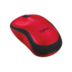 MOUSE USB OPTICAL WRL M220/SILENT RED 910-004880 LOGITECH