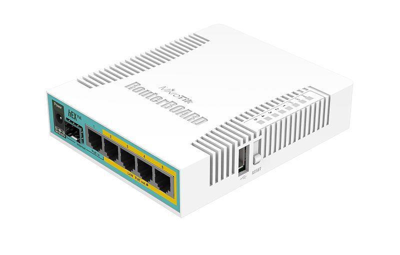 NET ROUTER 10 / 100 / 1000M 5PORT / HEX POE RB960PGS MIKROTIK