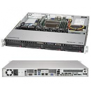 SERVER CHASSIS 1U 350W/CSE-813MFTQC-350CB2 SUPERMICRO