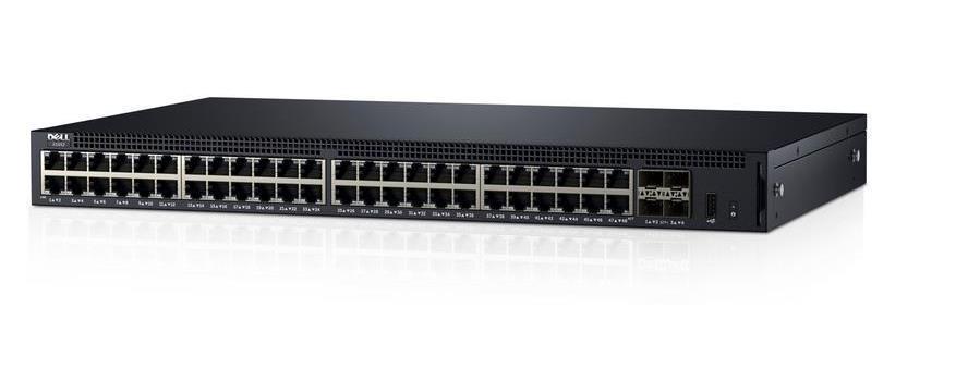 NET SWITCH 48PORT 1GBE 4SFP+/POE X1052P SMART 210-AEIP DELL