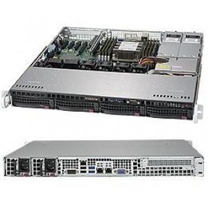 SERVER SYSTEM 1U SATA/SYS-5019P-MTR SUPERMICRO