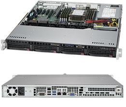 SERVER SYSTEM 1U SATA/SYS-5019P-MT SUPERMICRO