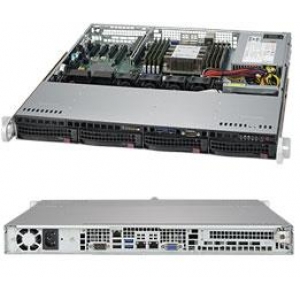SERVER SYSTEM 1U SATA/SYS-5019P-MT SUPERMICRO