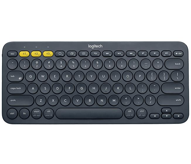 KEYBOARD BLUETH K380 RUS/DARK GREY 920-007584 LOGITECH