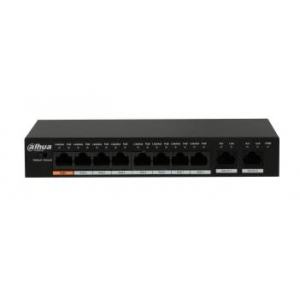 NET SWITCH 8PORT POE 10 / 100 / 1G / PFS3010-8ET-96 DAHUA