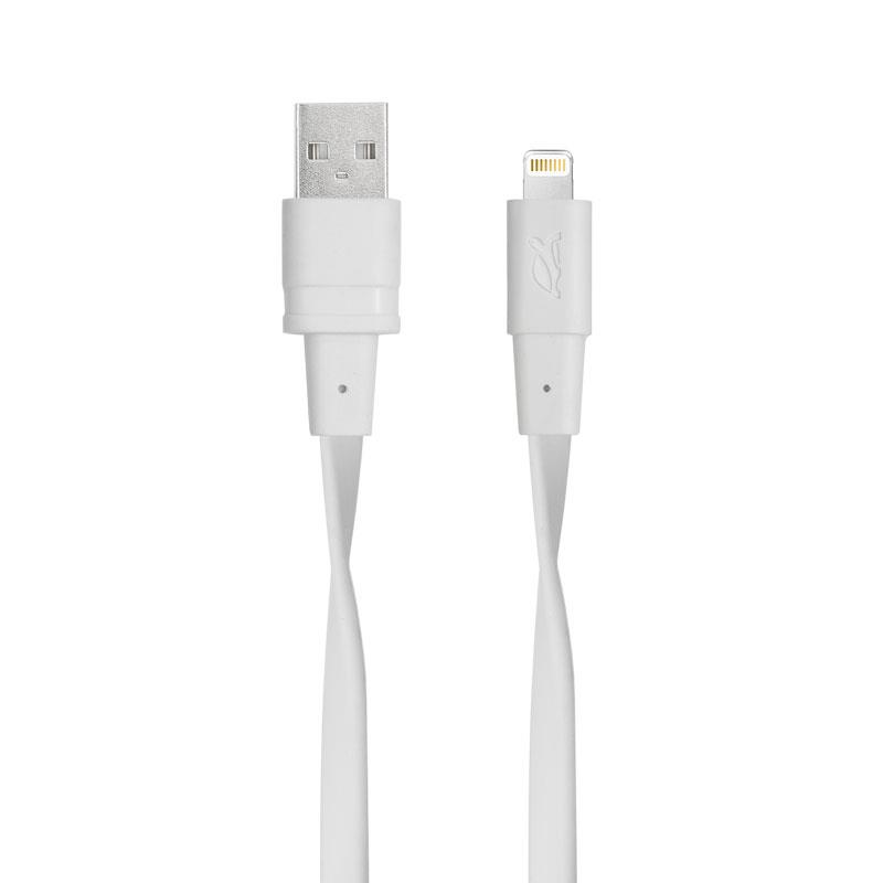 CABLE LIGHTNING 1.2M WHITE/6001 WT12 ENG RIVACASE