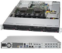 SERVER SYSTEM 1U SATA/SYS-6019P-WT SUPERMICRO