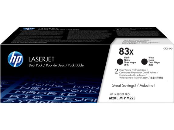 TONER BLACK 83X /LJ M225 2.2K/CF283XD HP