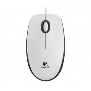 MOUSE USB OPTICAL M100/WHITE 910-005004 LOGITECH