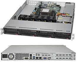 SERVER SYSTEM 1U SATA/SYS-5019P-WT SUPERMICRO