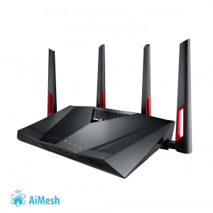 WRL ROUTER 3167MBPS 1000M 8P/USB3 AIPROTECT. RT-AC88U ASUS